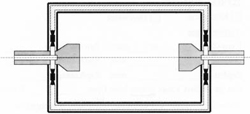 cooling-roll double jacketed